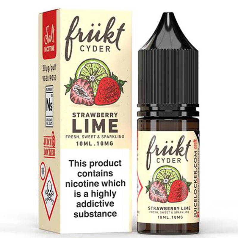 Strawberry Lime by Frukt Cyder Salt 10mlFrukt Cyder