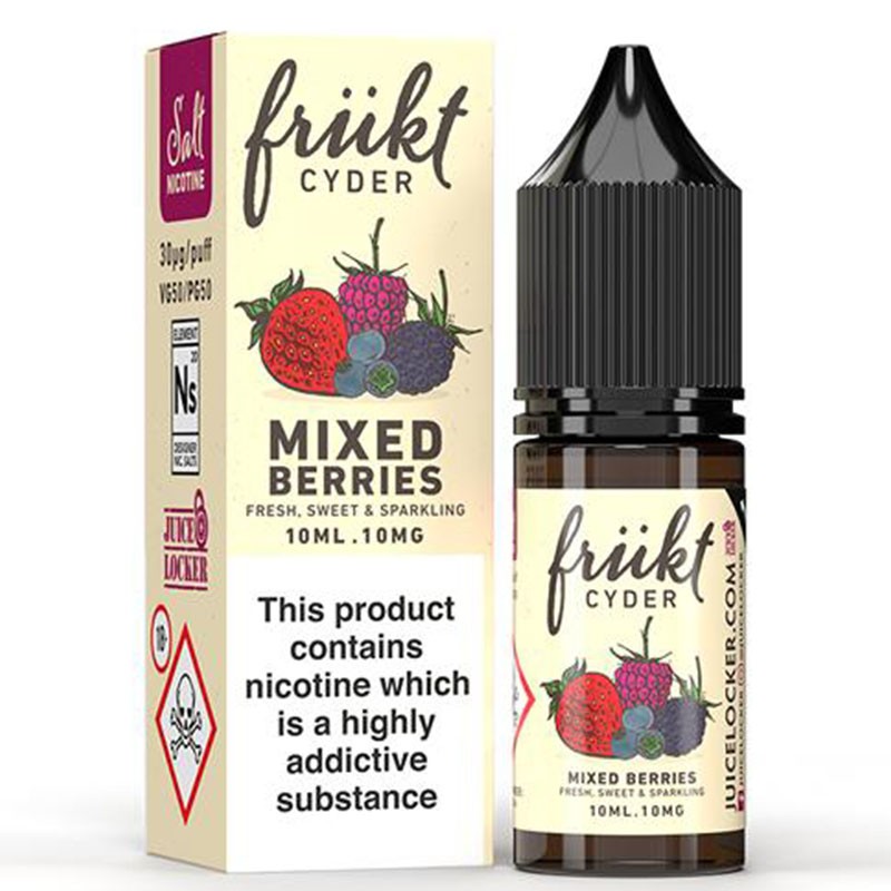 Mixed Berries by Frukt Cyder Salt 10mlFrukt Cyder