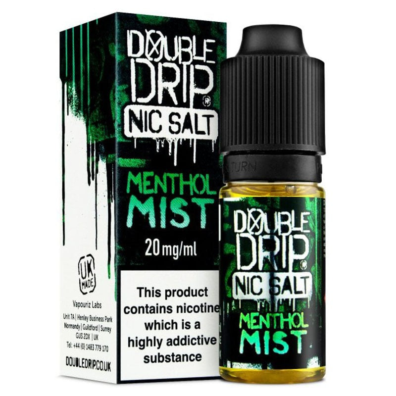 MENTHOL MIST E-LIQUID BY DOUBLE DRIP NIC SALTDouble Drip Coil Sauce