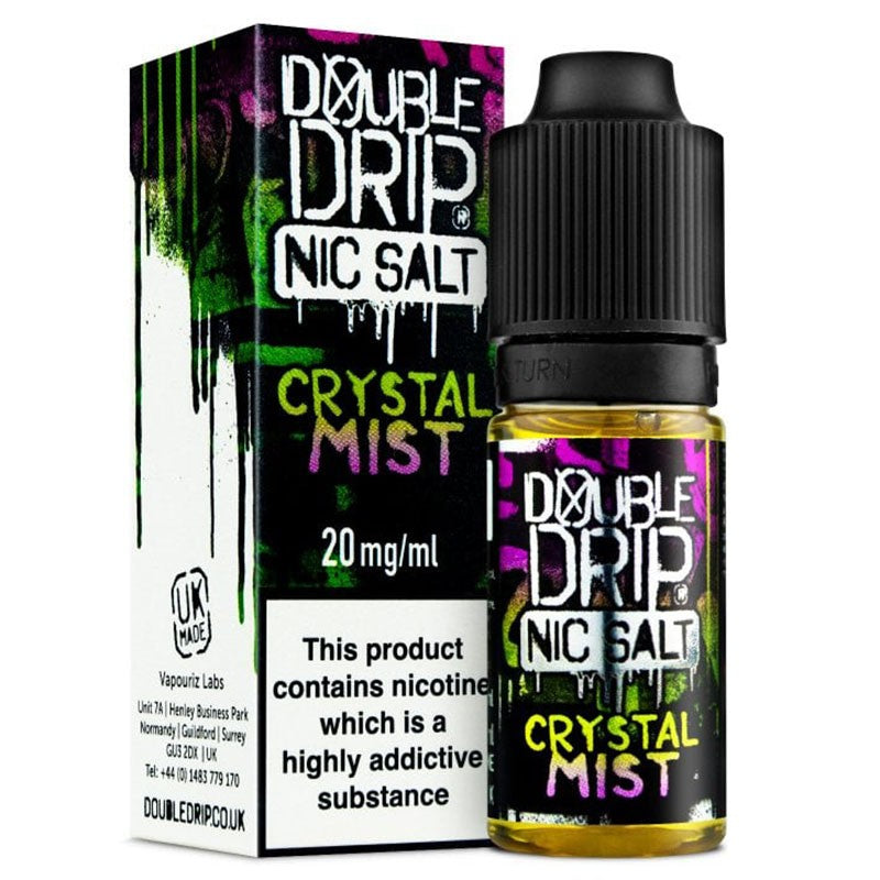 CRYSTAL MIST E-LIQUID BY DOUBLE DRIP NIC SALTDouble Drip Coil Sauce