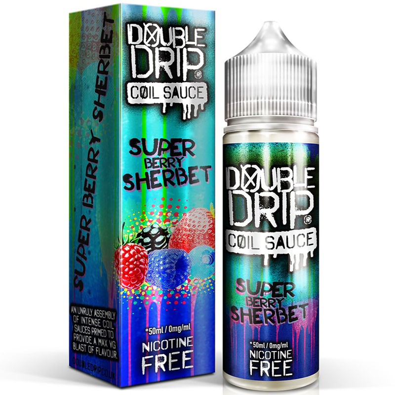 SUPER BERRY SHERBET E-LIQUID BY DOUBLE DRIP - 50MLDouble Drip Coil Sauce