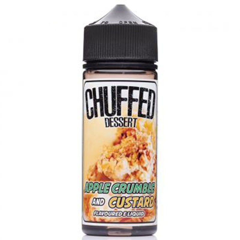 Chuffed Dessert - Apple Crumble and Custard 0mg 100mlChuffed