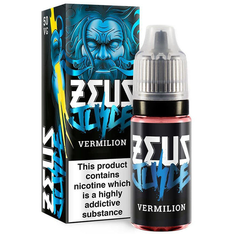 Vermilion By Zeus Juice 10ml 50/50Zeus Juice Uk
