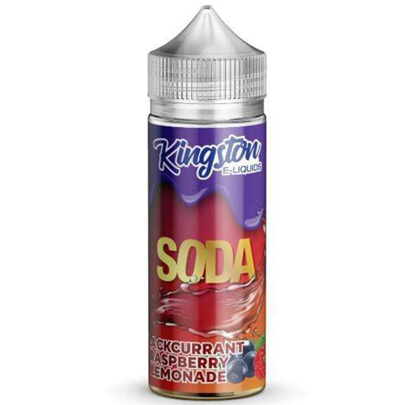 Blackcurrant Raspberry Lemonade By Kingston Soda E-Liquids 100mlKingston