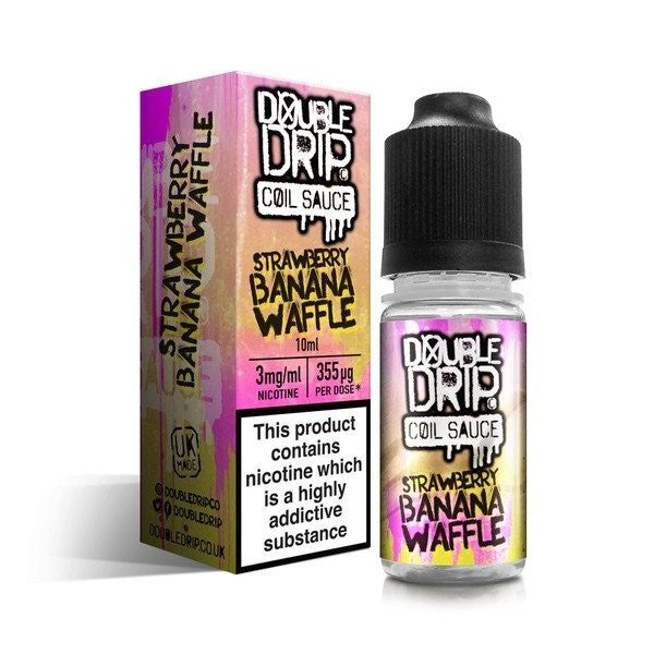 Strawberry Banana Waffle by Double Drip Coil SauceDouble Drip Coil Sauce