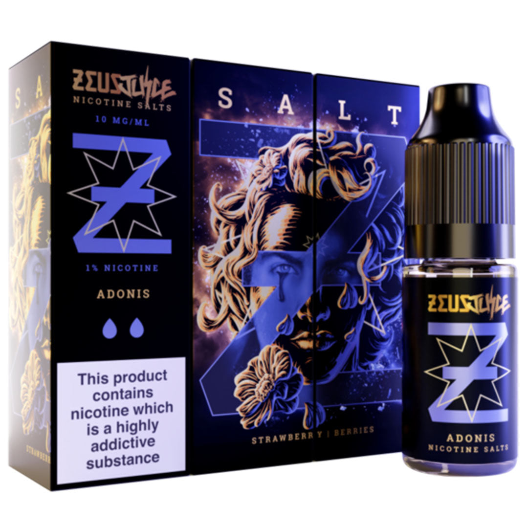 Adonis Nicotine Salt By Zeus Juice 10mlZeus Juice Uk