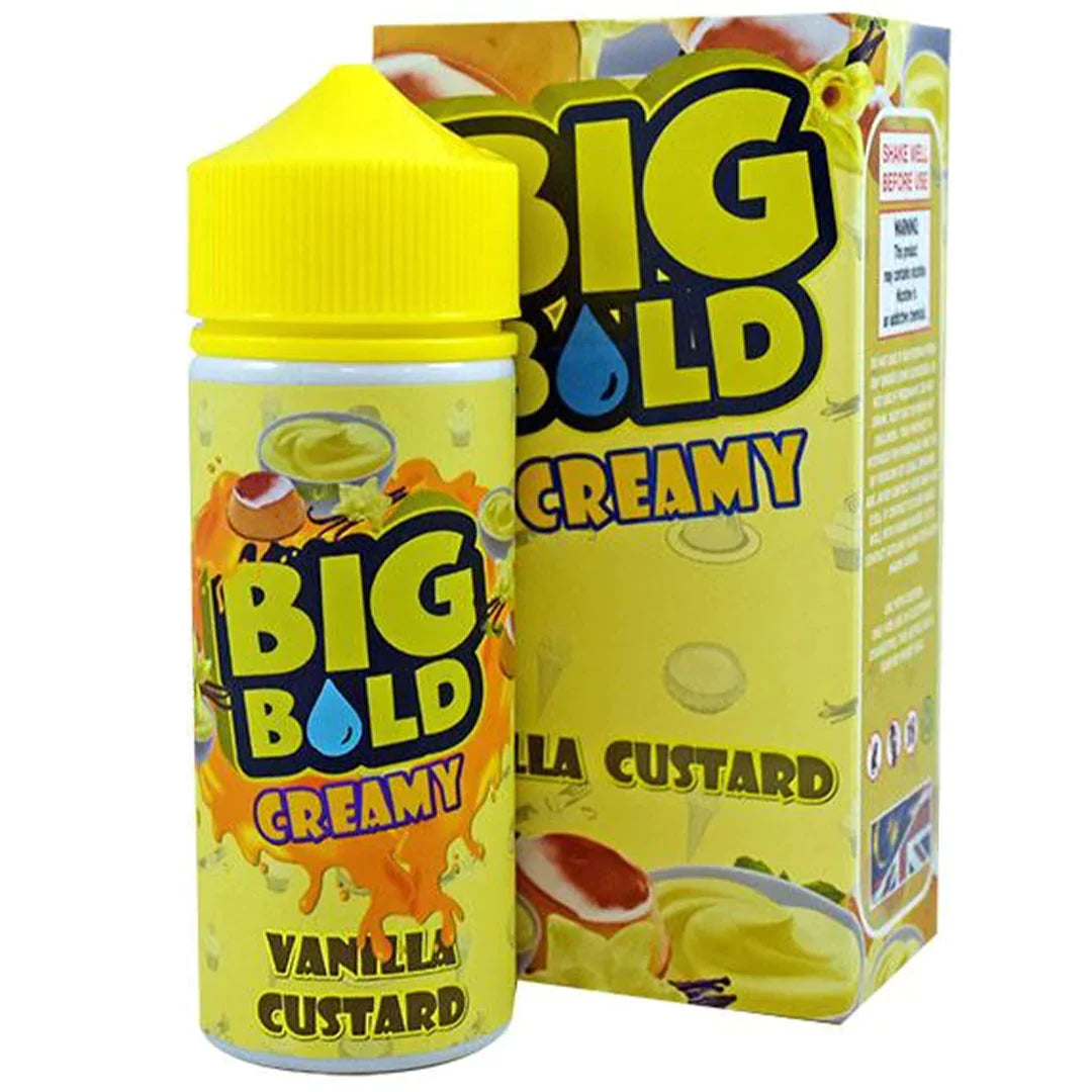 Big Bold Creamy Vanilla Custard - 0mg 100mlBig Bold