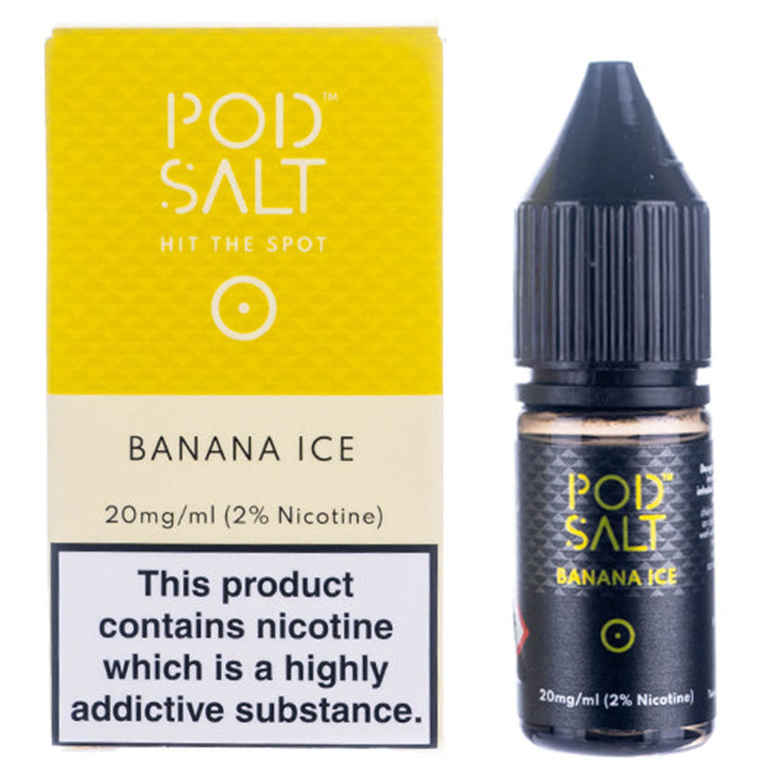Banana Ice E-Liquid by Pod SaltPod Salts
