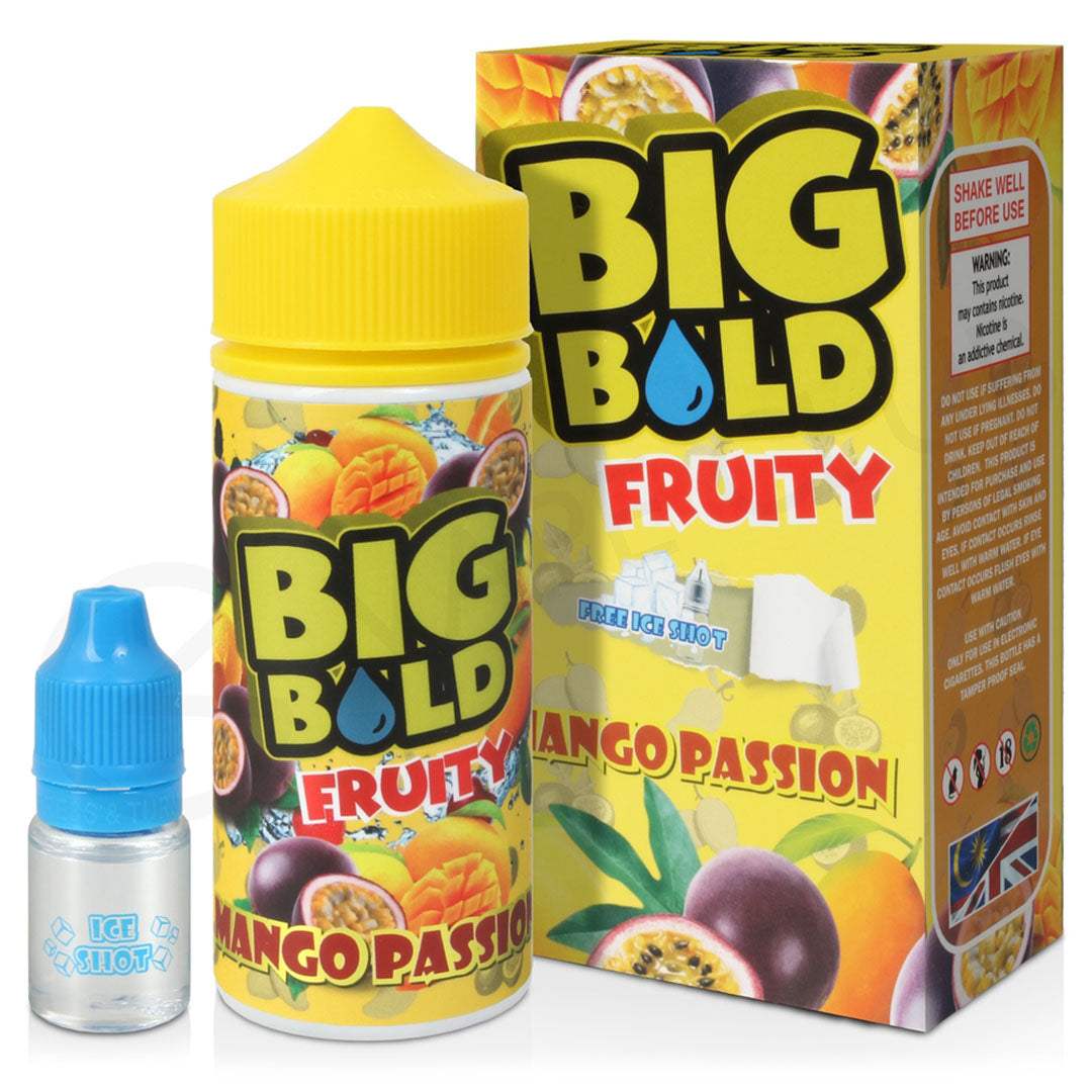 Big Bold Mango Passion - 0mg 100mlBig Bold