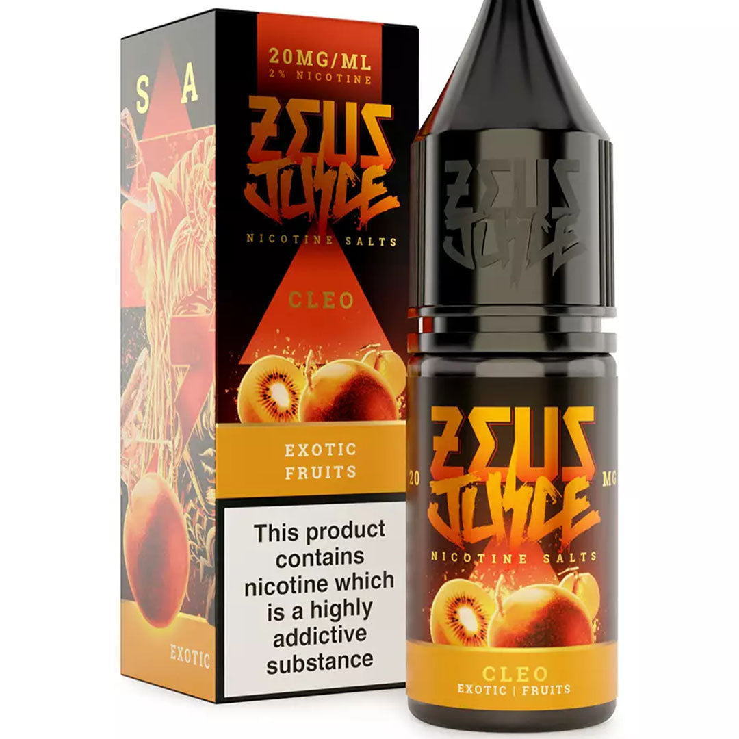 Cleo Nicotine Salt By Zeus Juice 10mlZeus Juice Uk