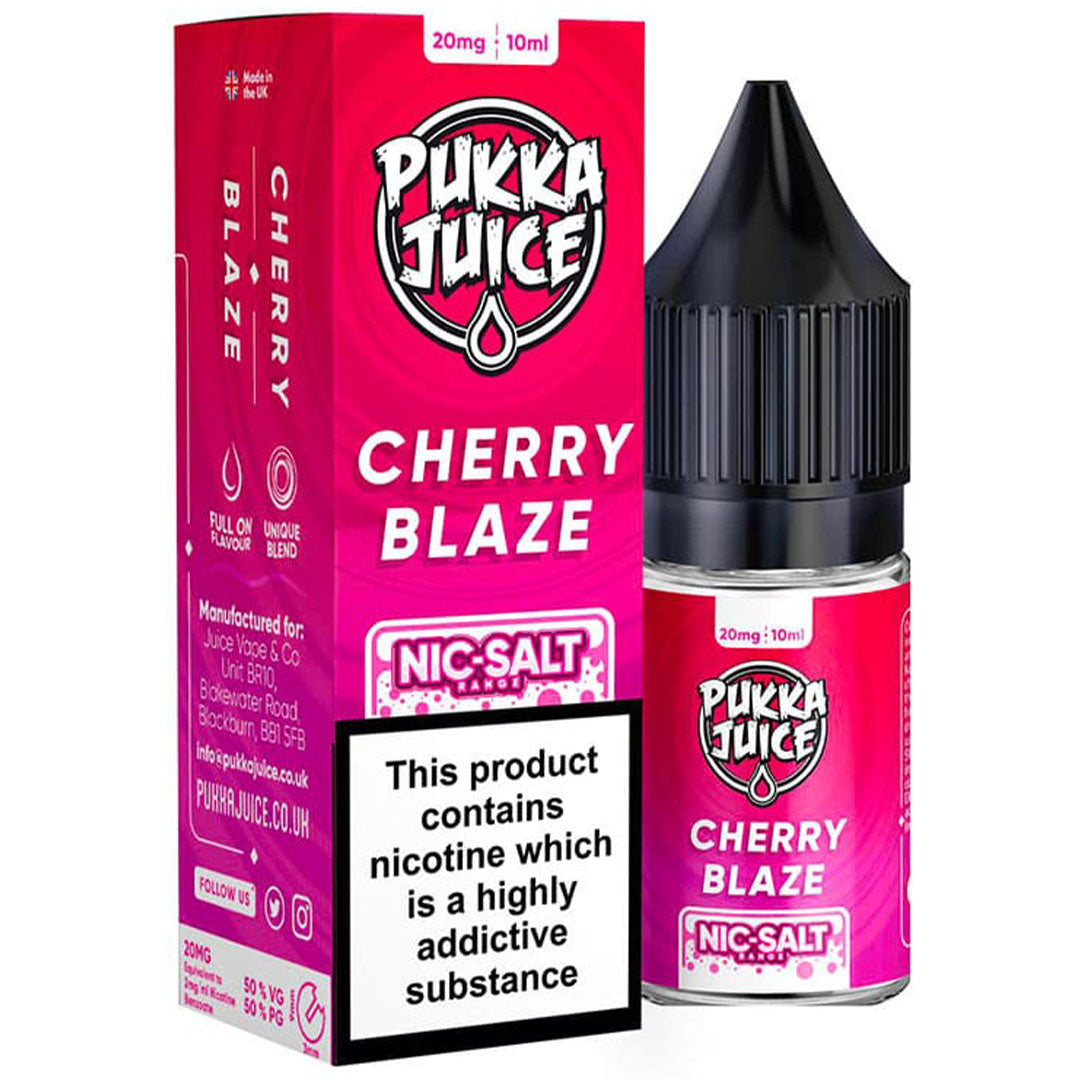 Cherry Blaze Pukka Juice Nic Salt E-LiquidPukka Juice