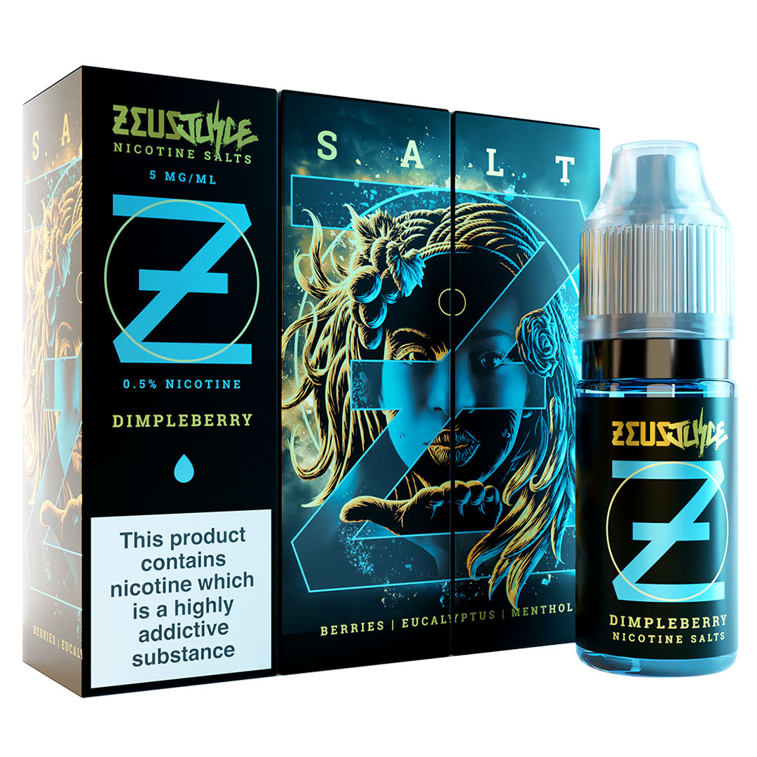 Dimpleberry Nicotine Salt By Zeus Juice 10mlZeus Juice Uk