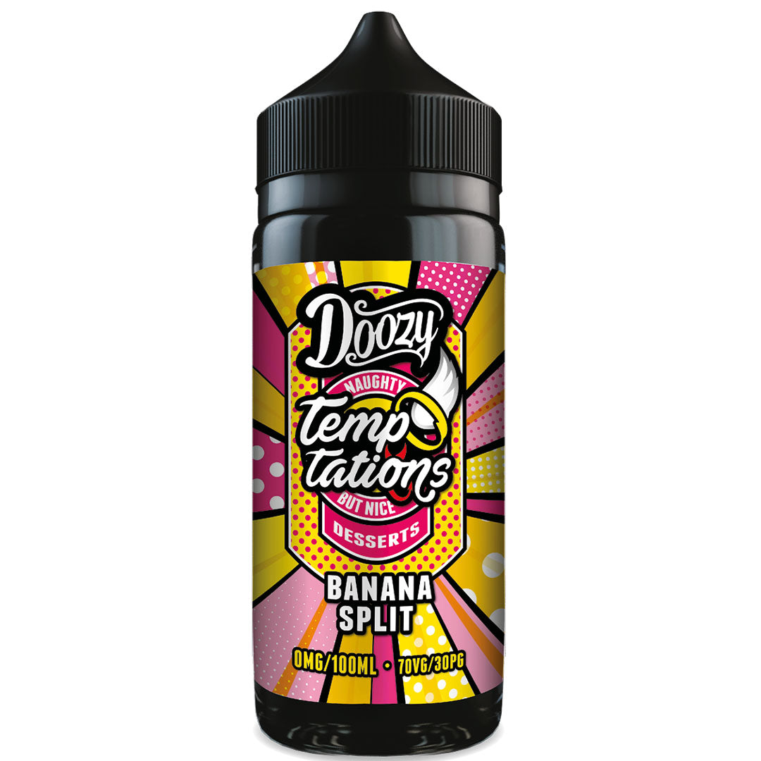 Doozy Temptations- Banana Split 0mg 100mlDoozy Vape