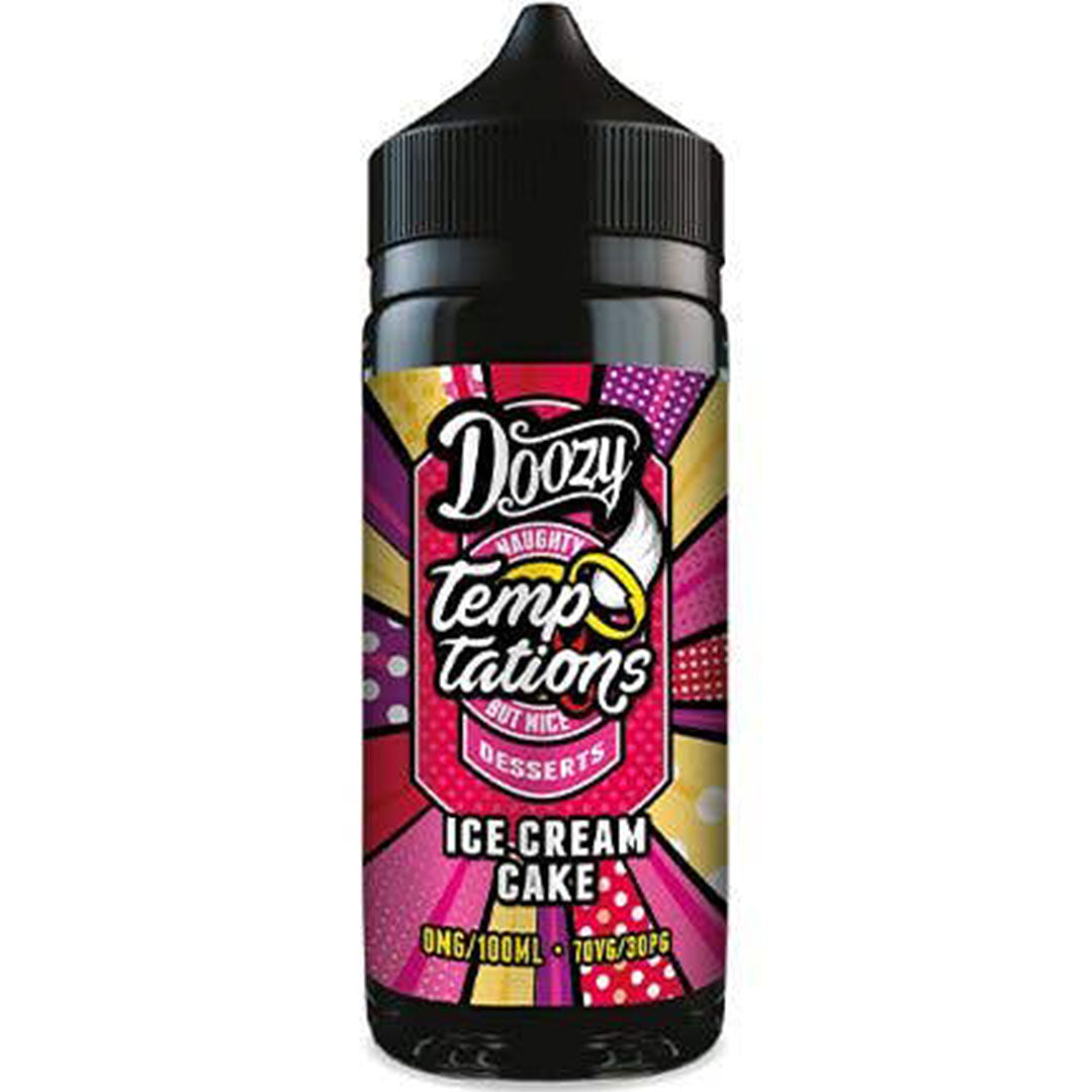 Doozy Temptations- Ice Cream Cake 0mg 100mlDoozy Vape