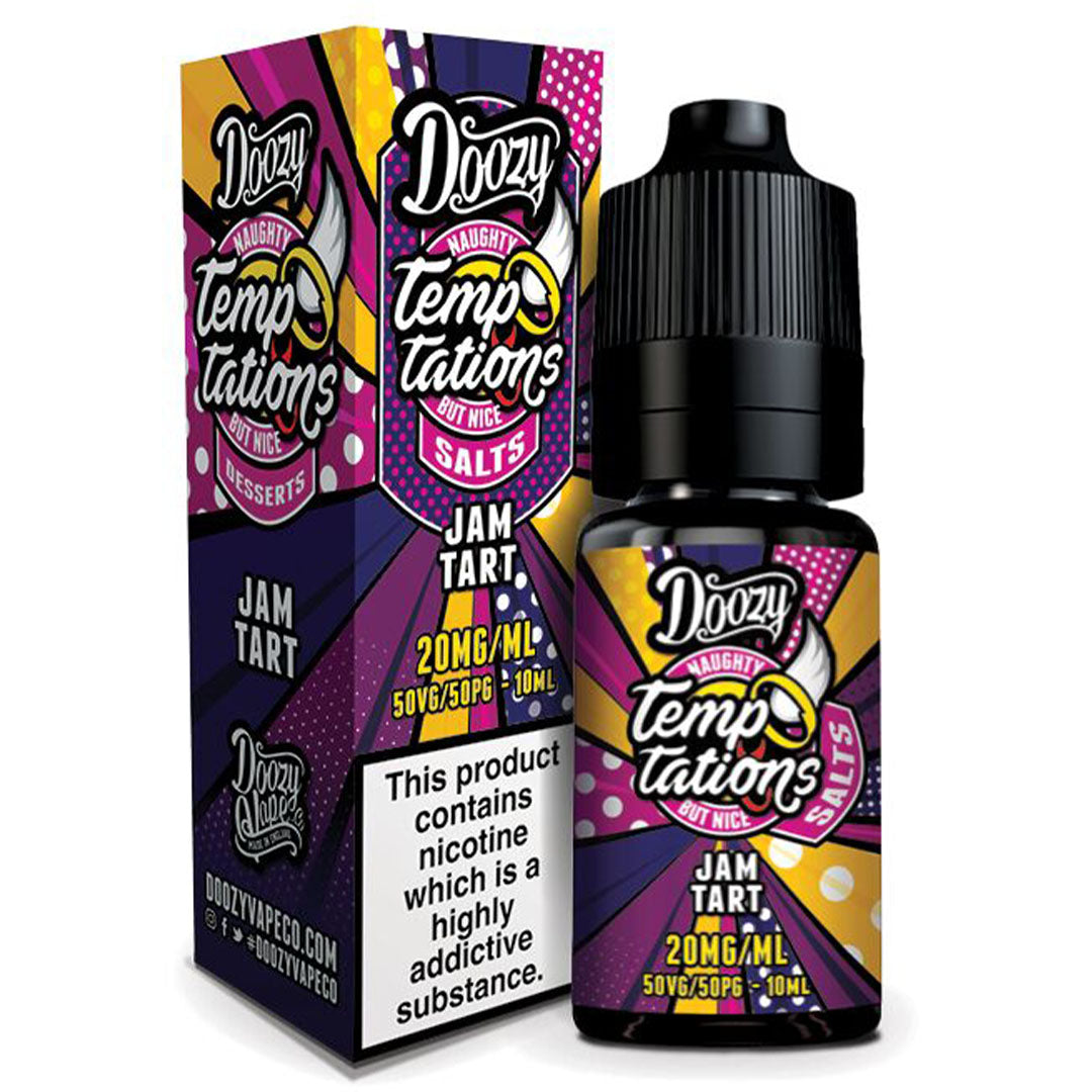 Doozy Temptations Salts Jam Tart 50/50 10mlDoozy Vape