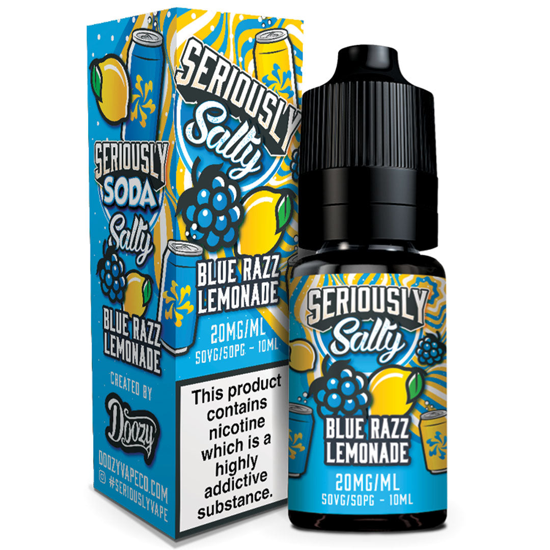Doozy Vape Seriously Salty - Blue Razz LemonadeDoozy Vape