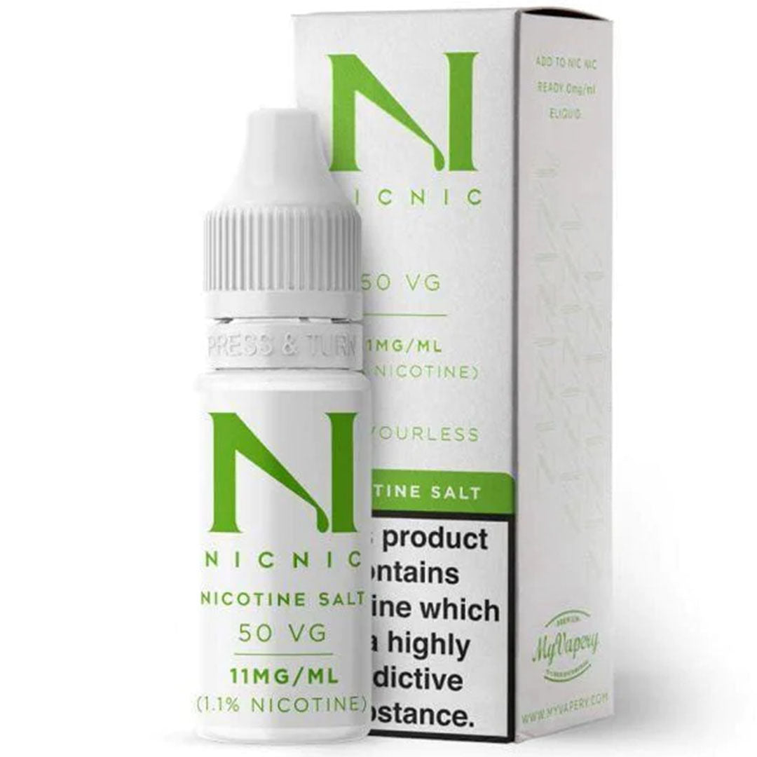 NicNic Nicotine Salt Shot 10ml Nic Nic 11mg