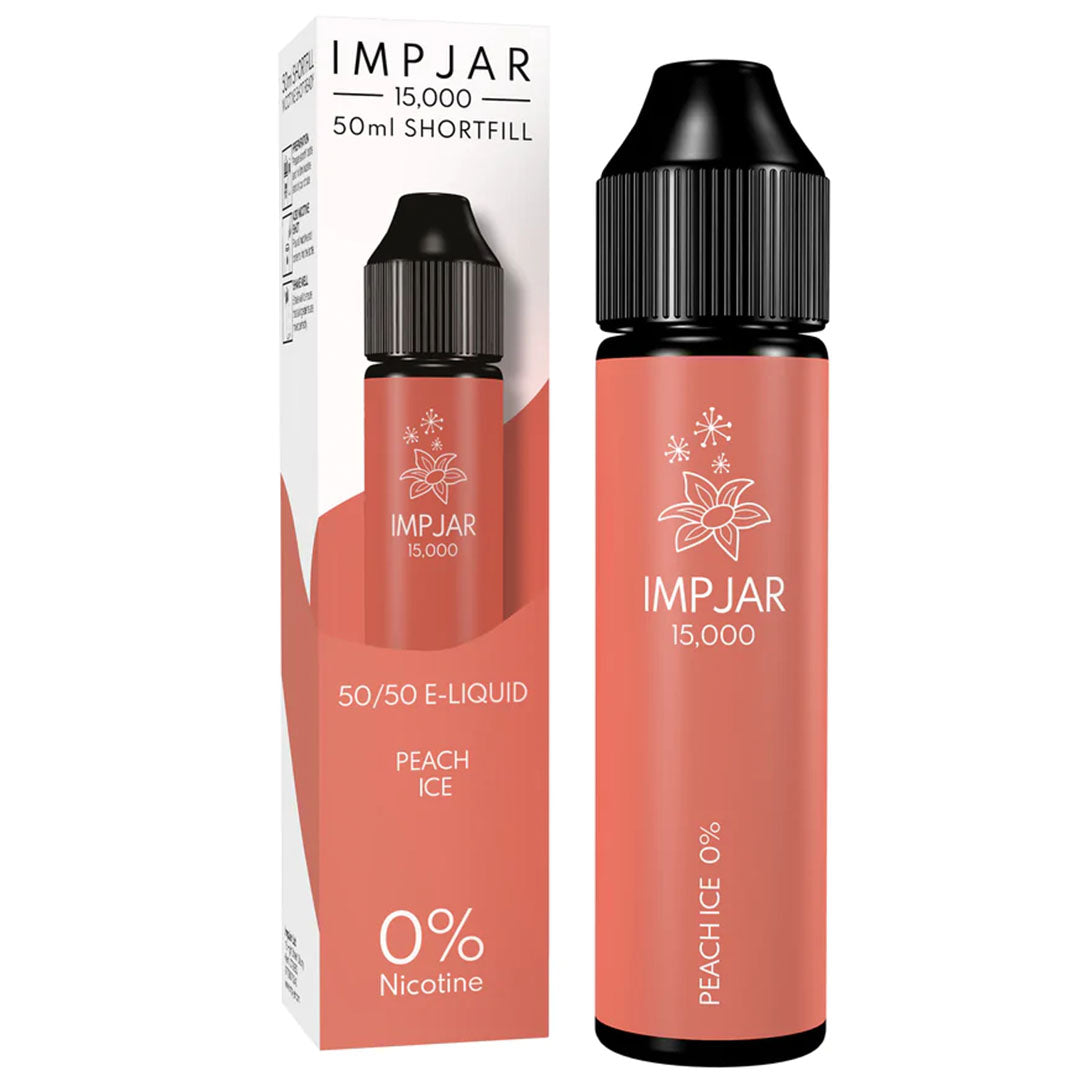Peach Ice 50/50 By Imp Jar 50ml ShortfillImp Jar