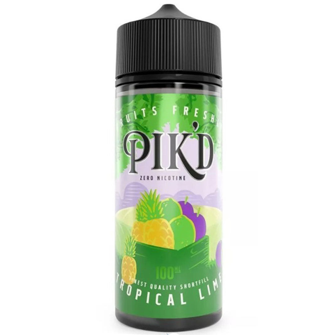 Tropical Lime 100ml Shortfill By PikdPikd