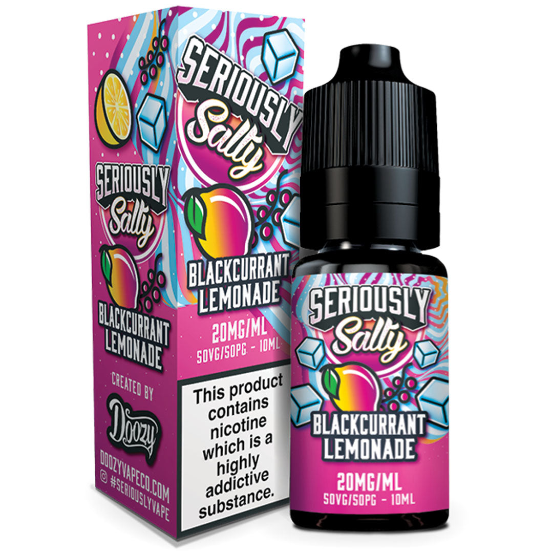 Doozy Vape Seriously Salty - Blackcurrant LemonadeDoozy Vape