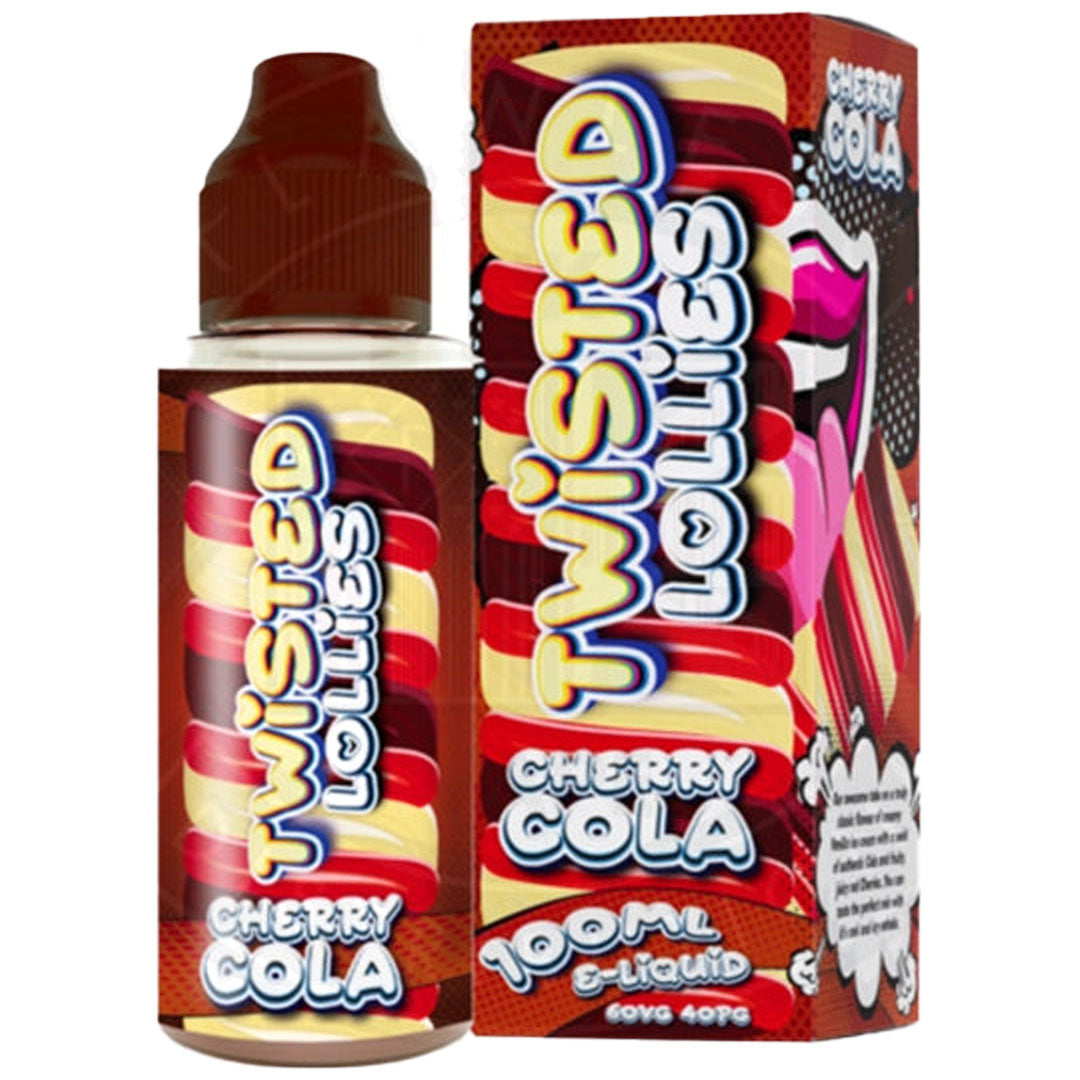 Twisted Lollies - Cherry Cola 100ml E-LiquidTwisted Lollies