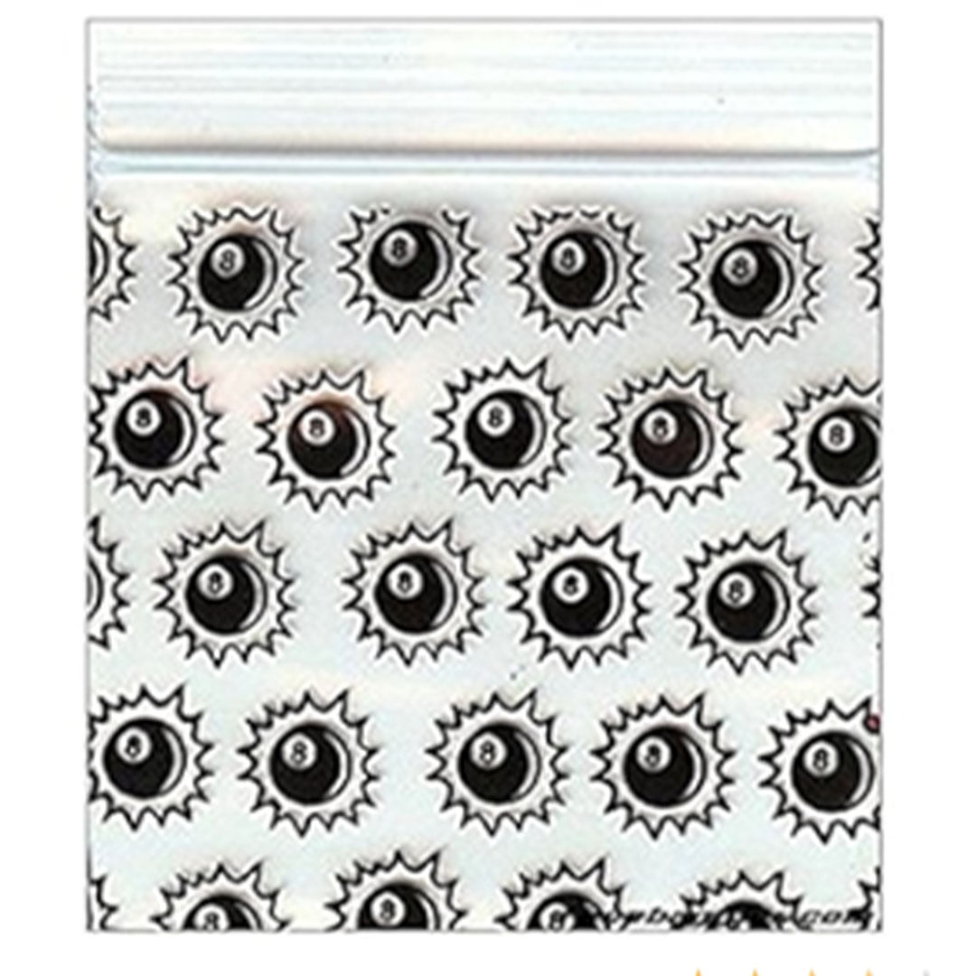 Apple Bags 50mm x 50mm (2x2) | Pack of 1000 BaggiesLondon Vape wholesale 8 Ball