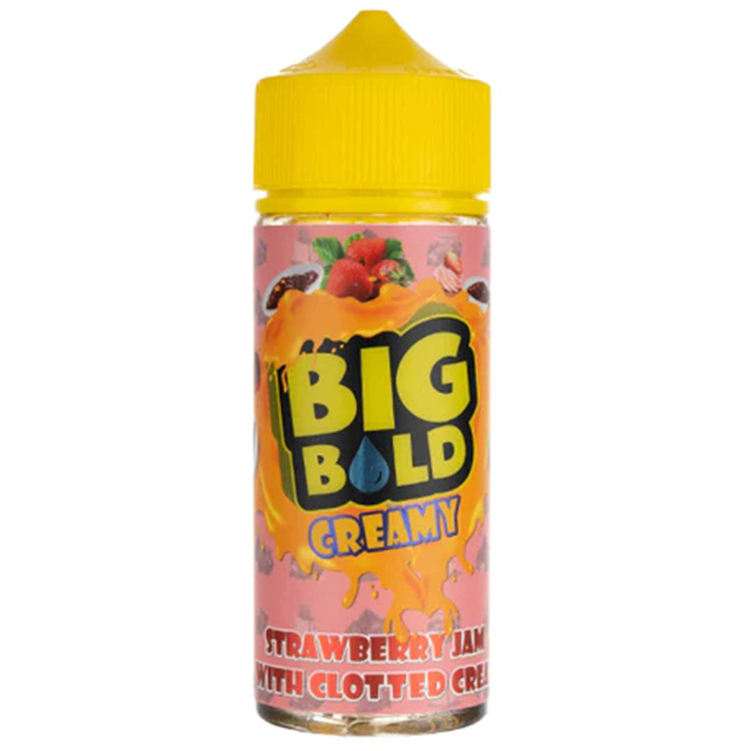Big Bold Creamy - Strawberry Jam With Clotted Cream 0mg 100mlBig Bold