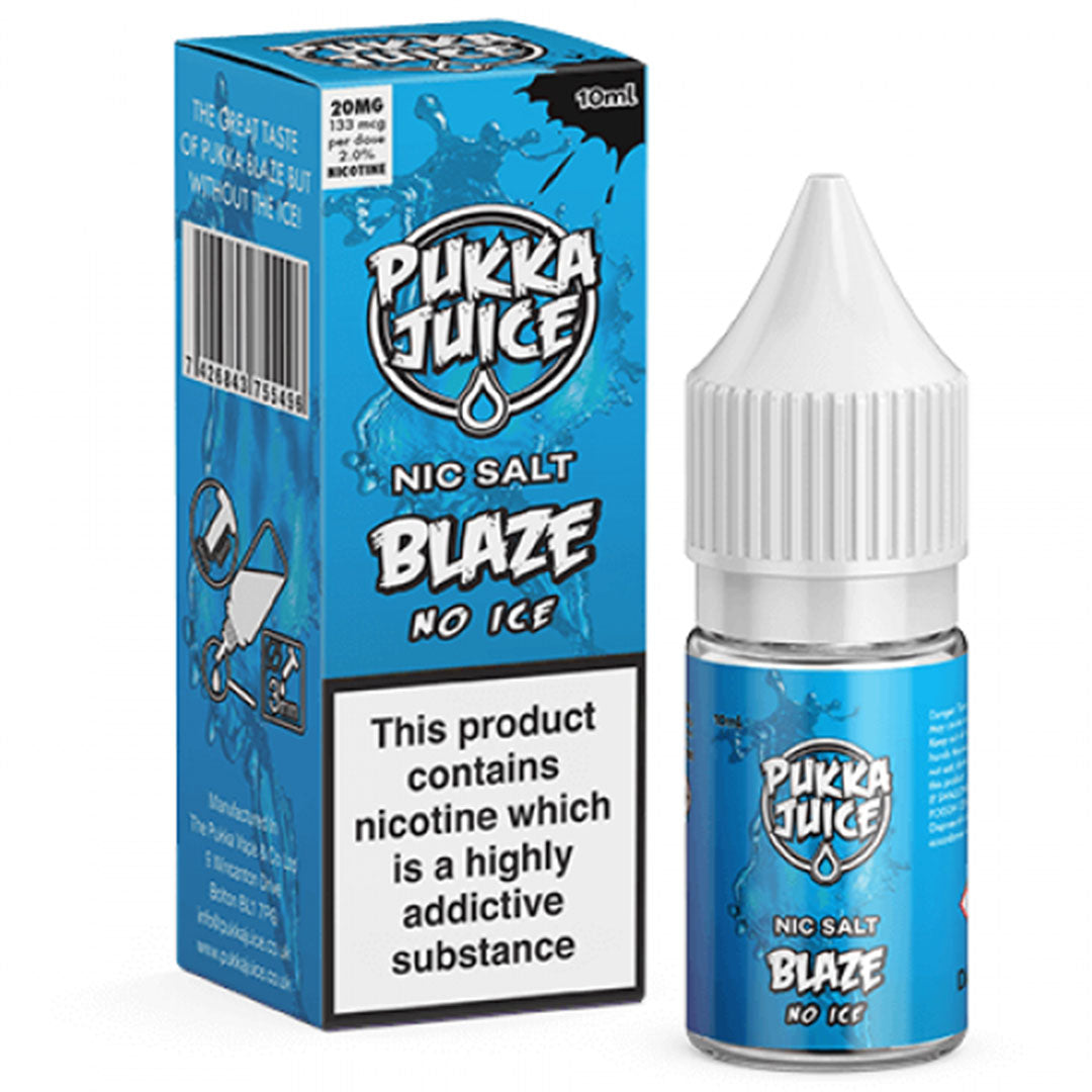 Blaze no Ice By Pukka Juice Nic Salt E-LiquidPukka Juice