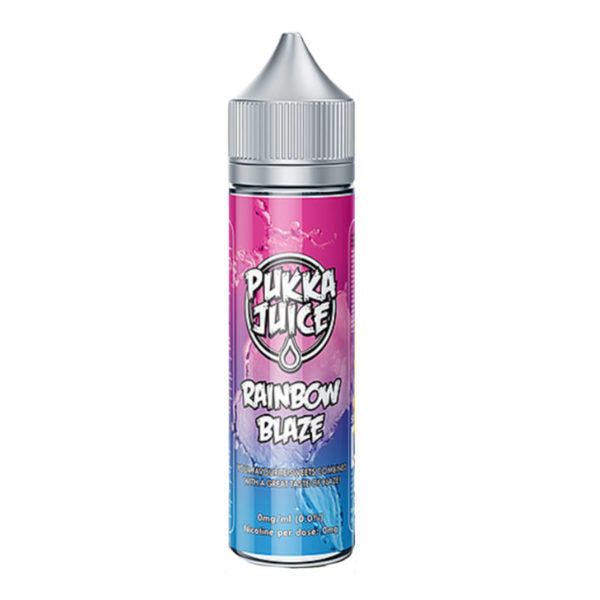RAINBOW BLAZE ELIQUID BY PUKKA JUICE 50MLPukka Juice