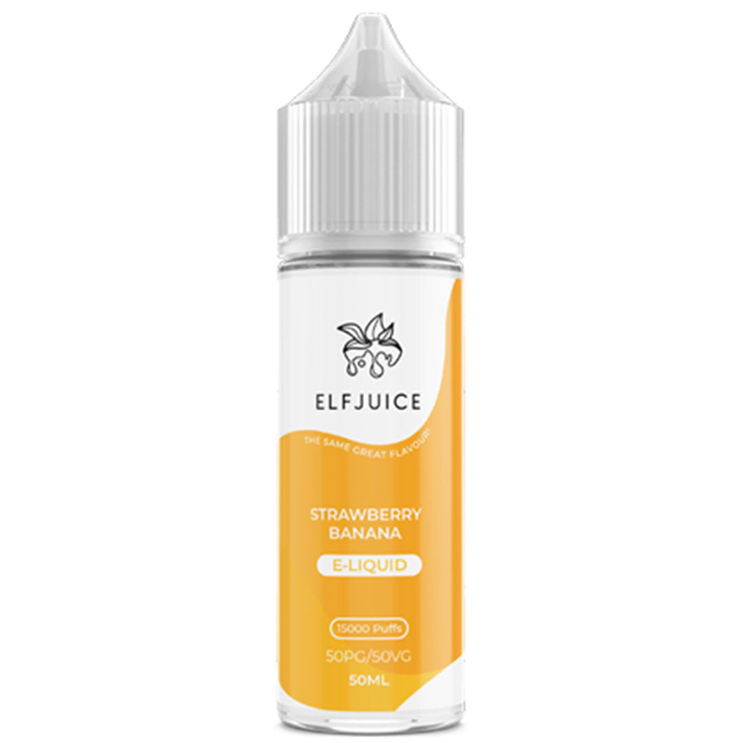 Strawberry Banana Ice By Elf Juice 50ml Shortfill 0mgElf Juice