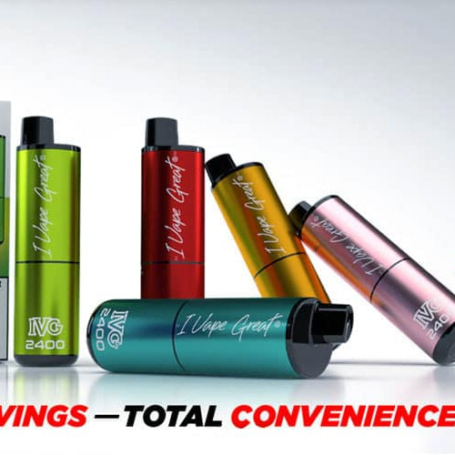 Introducing the IVG 2400 Disposable Vape Pod Device - at London Vape Wholesale!