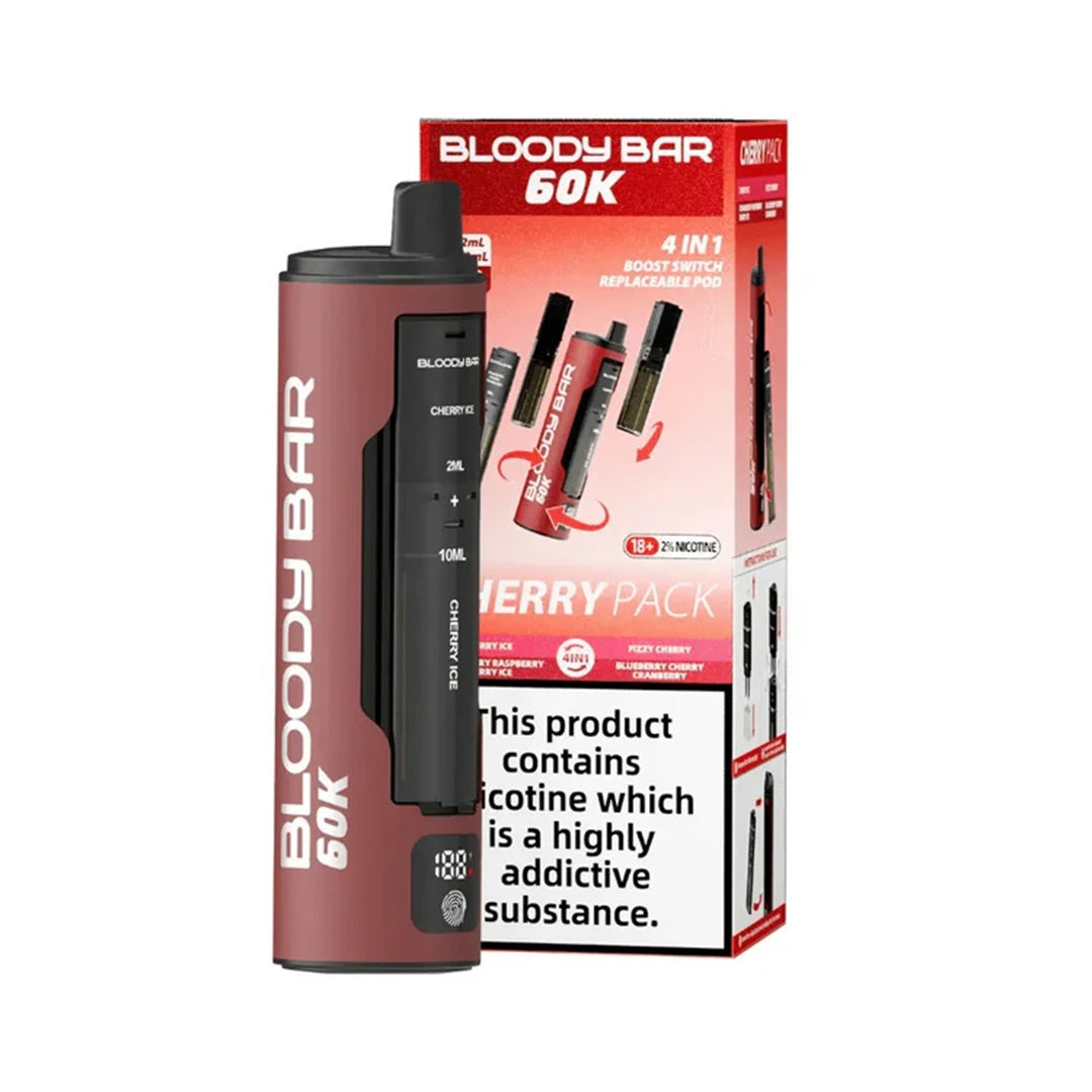 Bloody Bar 60K Prefilled Vape Kit  London Vape wholesale