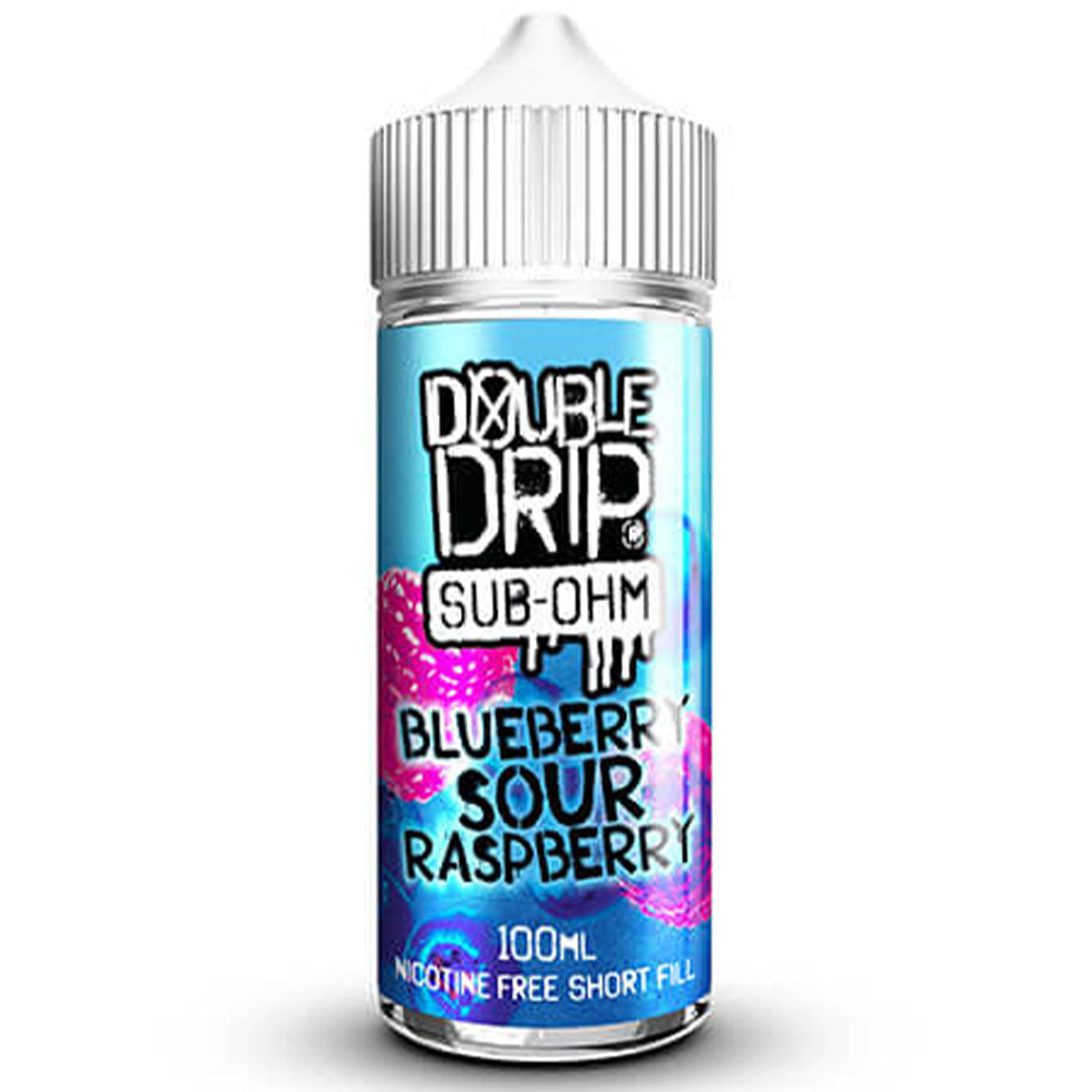 Blueberry Sour Raspberry E-Liquid by Double Drip 100ml – London Vape ...
