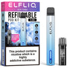 Elfliq Elfa Turbo Vape Kit Elf Bar Aurora Cyan