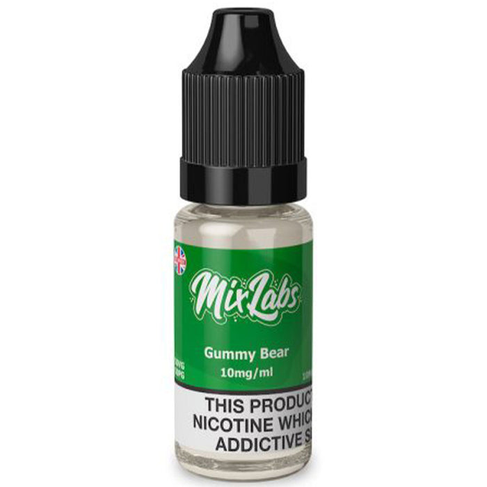 Gummy Bear Nicotine Salt By Mix Labs 10ml — London Vape wholesale