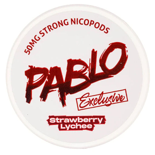 Pablo Exclusive Nicotine Pouches  Pablo Strawberry Lychee  