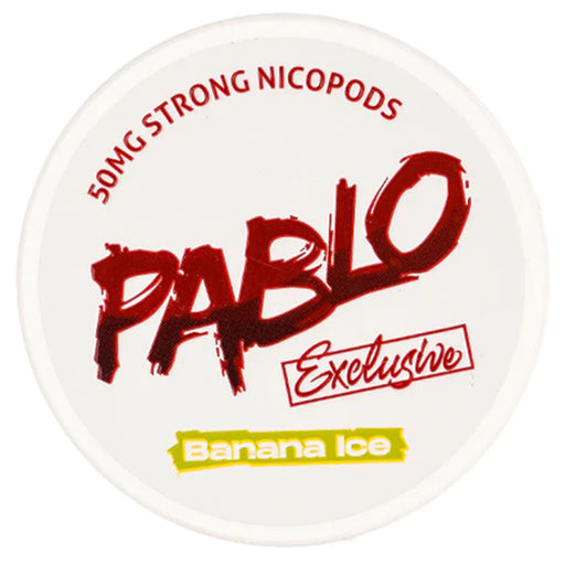Pablo Exclusive Nicotine Pouches  Pablo Banana Ice  