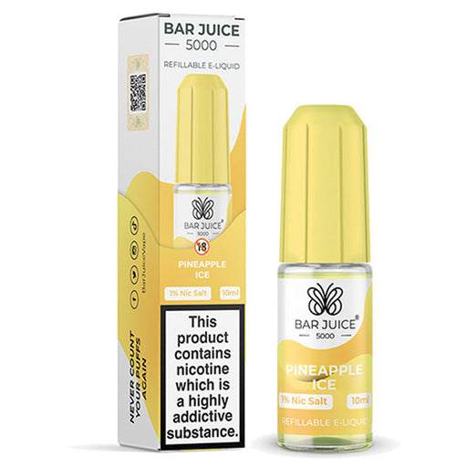 Pineapple Ice Nic Salt E-Liquid by Bar Juice 5000  Bar Juice   