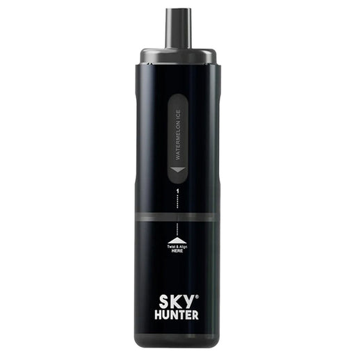 Sky Hunter 2600 4in1 Twist Slim vape kit  Sky Hunter Black kit - Ebony  