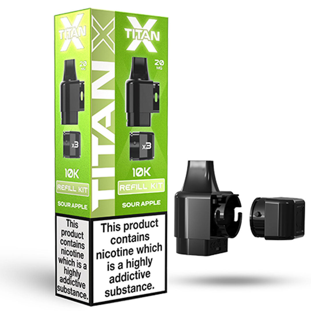 Titan X Prefilled Vape POD London Vape wholesale Titan X Prefilled Vape POD London Vape wholesale