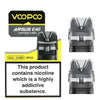 VooPoo Argus E40 replacement podsVoopoo 