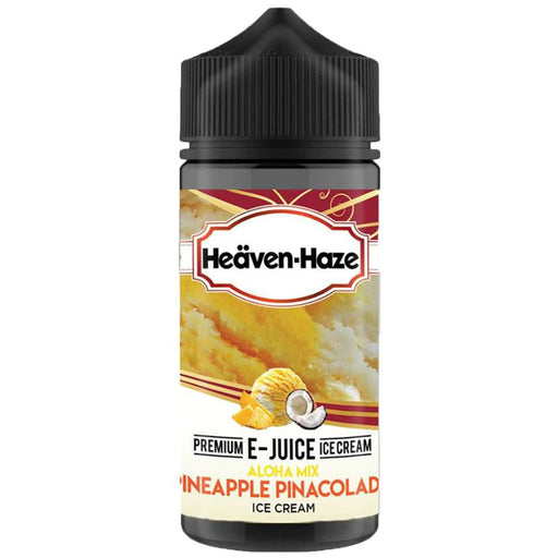Heaven Haze Pineapple Pinacolada Ice Cream 0mg 100ml  Heaven Haze   