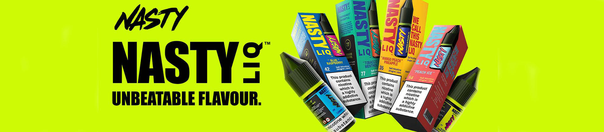 Nasty Liq 10ml e-liquid banner 