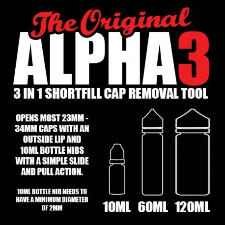 Alpha 3 Cap Removal Tool  Alpha3   