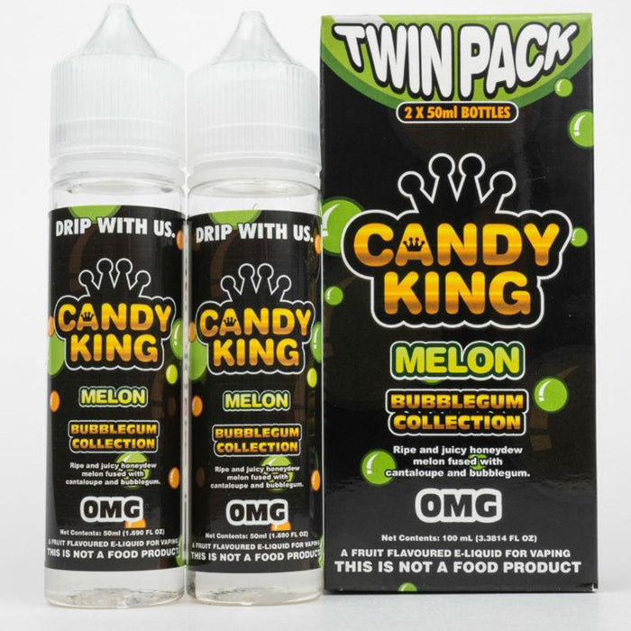 Candy King Melon Bubblegum (Twin Pack) — London Vape wholesale