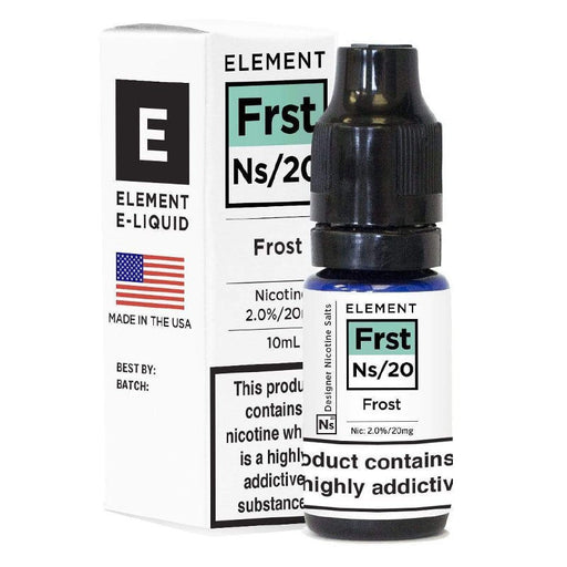 FROST E-LIQUID BY ELEMENT NIC SALT  Element E-Liquid   