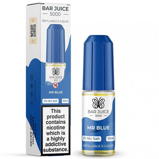 Mr Blue Nic Salt E-Liquid by Bar Juice 5000  Bar Juice   