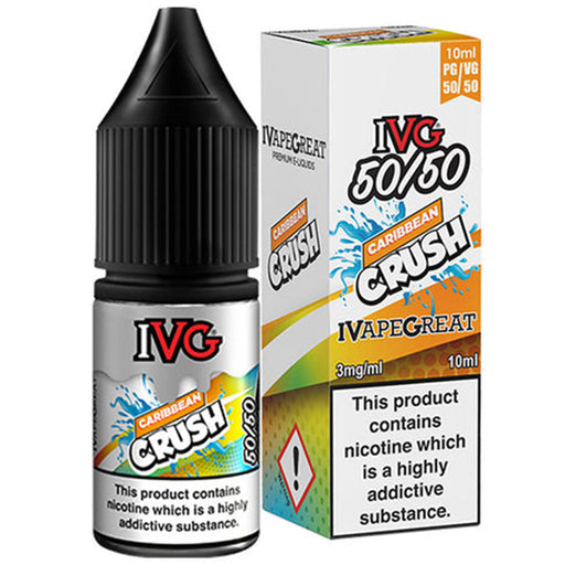 IVG 50/50 Series Caribbean Crush 10ml E-liquid  I VG   