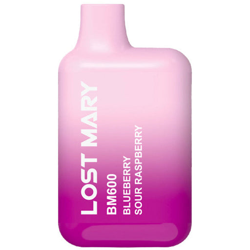 Lost Mary BM600 Disposable Vape 2%  Lost Mary 20mg Blueberry Sour Raspberry 