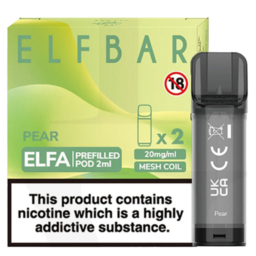 Pear Elf Bar ELFA Prefilled Pods 2ml  Elf Bar   